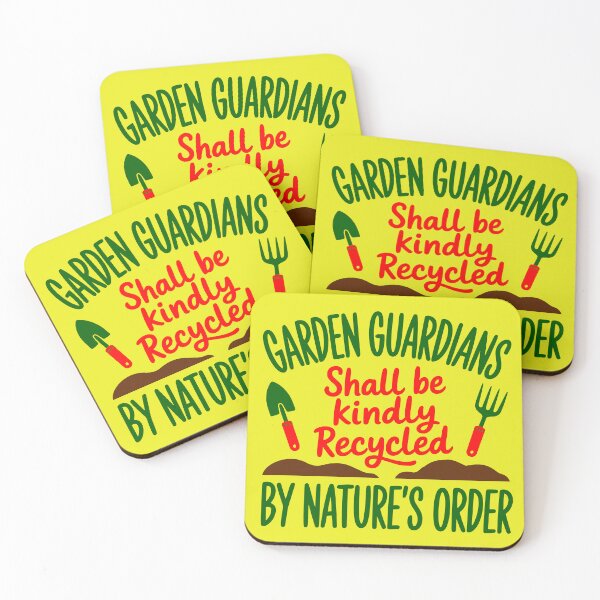 Item preview, Garden Guardians Shall Be Kindly Recycled By Nature's Order designed and sold by TZehrfeldPhotos.