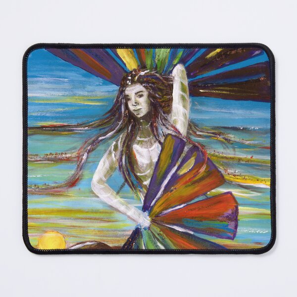 Item preview, Rainbow Goddess after the Rain - fantasy - ed01 designed and sold by Elisabeth Dubois.
