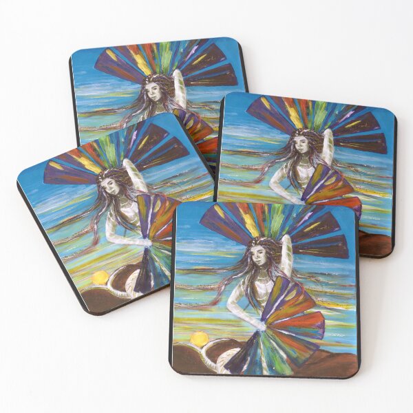 Item preview, Rainbow Goddess after the Rain - fantasy - ed01 designed and sold by Elisabeth Dubois.