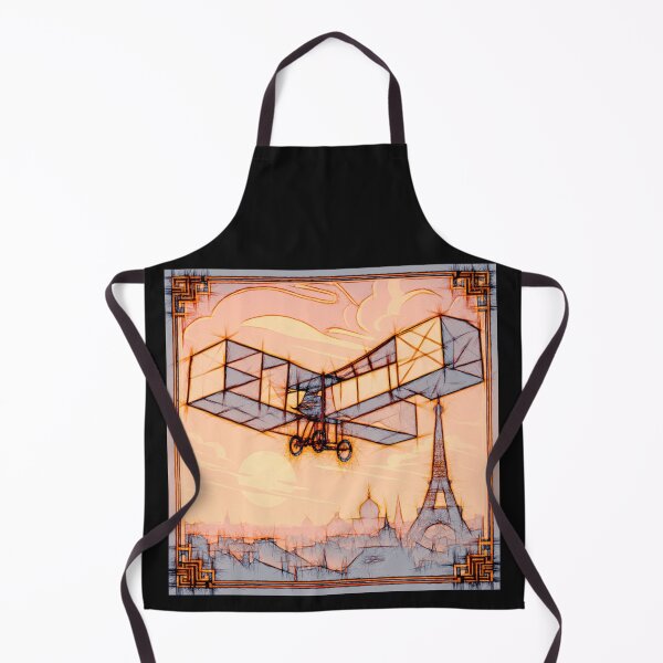 Item preview, Flight Over Belle Époque Paris – Santos Dumont’s 14-bis designed and sold by Helios Be. Lavsh.