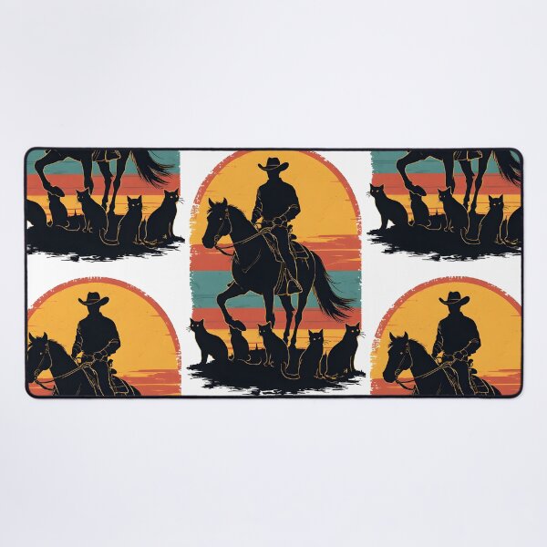 Item preview, Cat herder funny Western designed and sold by owi-art.