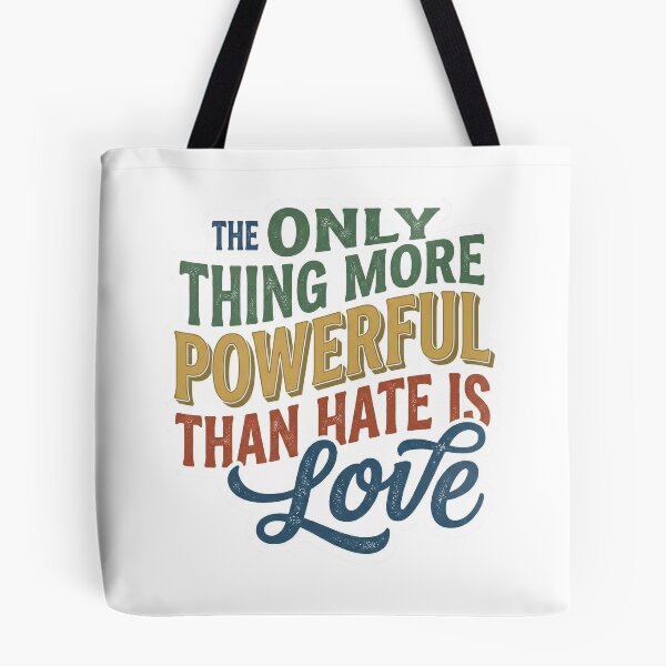 Item preview, Pegatina con frase de amor poderosa - Tipografía retro vintage designed and sold by Vagabond Ventures25.