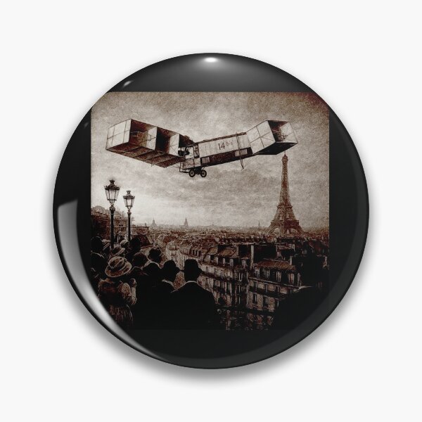 Item preview,  Flight Over Belle Époque Paris – Santos Dumont’s 14-bis #1 designed and sold by Helios Be. Lavsh.
