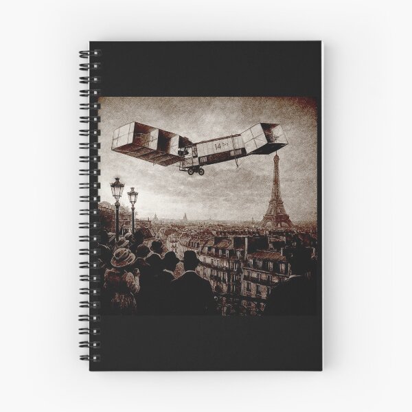 Item preview,  Flight Over Belle Époque Paris – Santos Dumont’s 14-bis #1 designed and sold by Helios Be. Lavsh.