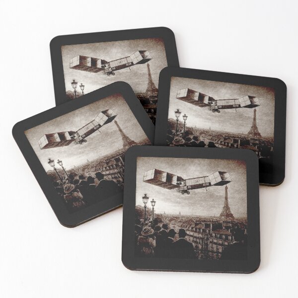 Item preview,  Flight Over Belle Époque Paris – Santos Dumont’s 14-bis #1 designed and sold by Helios Be. Lavsh.