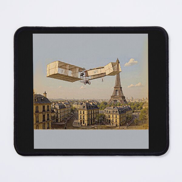 Item preview, Flight Over Belle Époque Paris – Santos Dumont’s 14-bis #2 designed and sold by Helios Be. Lavsh.