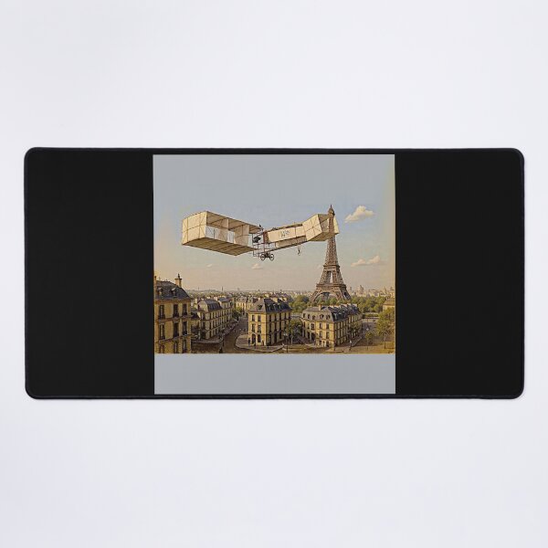 Item preview, Flight Over Belle Époque Paris – Santos Dumont’s 14-bis #2 designed and sold by Helios Be. Lavsh.