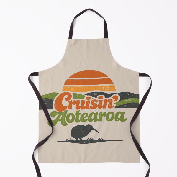 Item preview, Cruisin’ Aotearoa Retro – 70s Groovy New Zealand Road Trip Bird designed and sold by MvuuStudio.