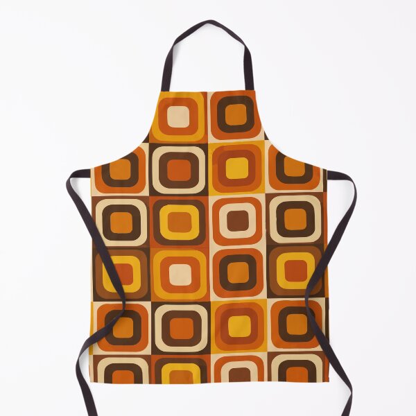 Item preview, Retro 70s Geometric Pattern | Mid-Century Modern Mod Squares designed and sold by Far Out Goods.