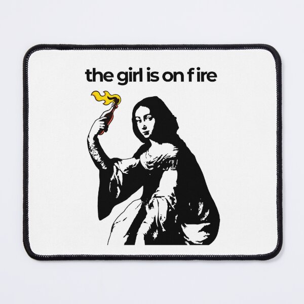 Item preview, The Girl is on Fire designed and sold by Abatt0ir.