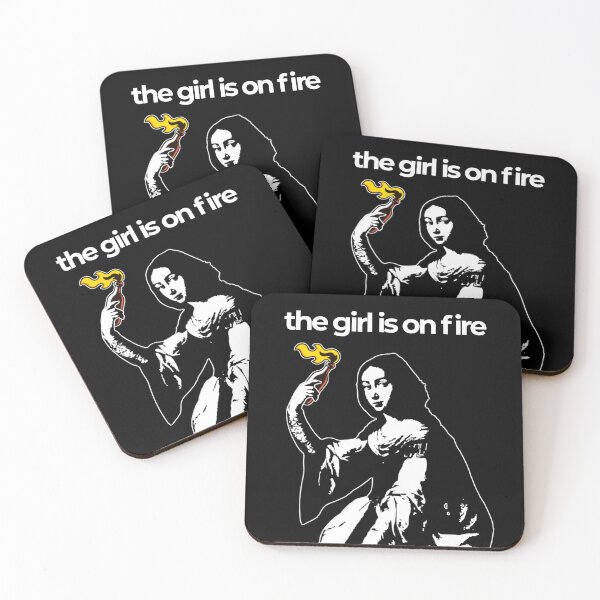 Item preview, The Girl is on Fire designed and sold by Abatt0ir.