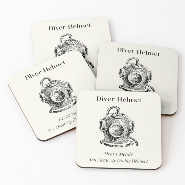 Item preview, Diver Helmet Antique Memories designed and sold by Sachie's Studio.