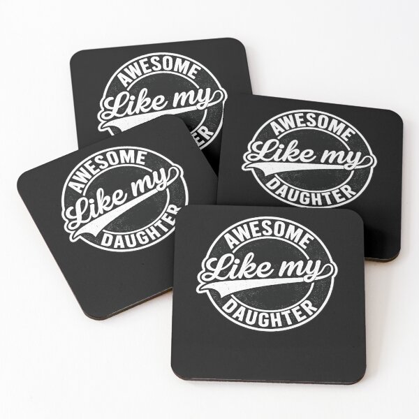 Item preview, Awesome Like My Daughter Proud Parent Mom Dad Family designed and sold by SofenArt.