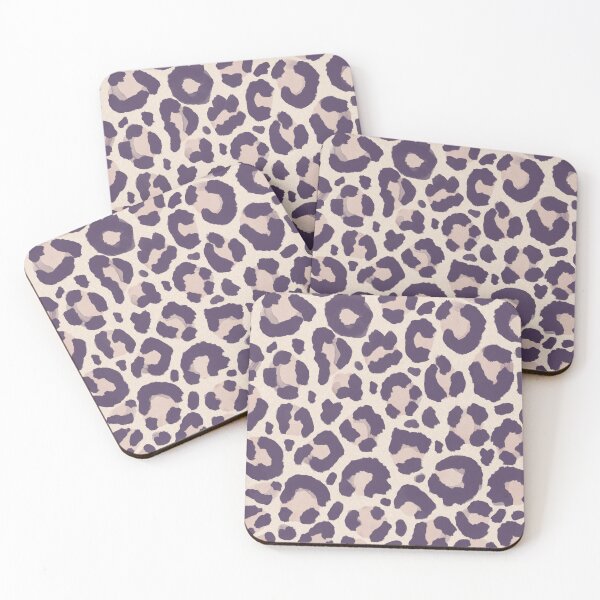 Item preview, Leopard Cheetah Print Pattern — Wild Animal Spots, Seamless Big Cat Design Purple designed and sold by Kristen Kutay.