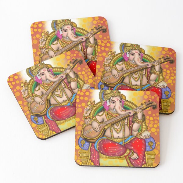 Item preview, Lord Ganesha Digital Art – Hindu Elephant God Illustration designed and sold by Harshit_Digital_Arts.