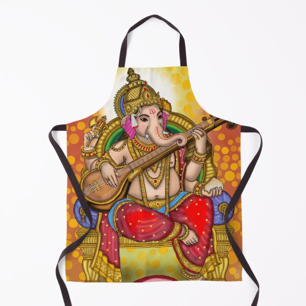 Item preview, Lord Ganesha Digital Art – Hindu Elephant God Illustration designed and sold by Harshit_Digital_Arts.