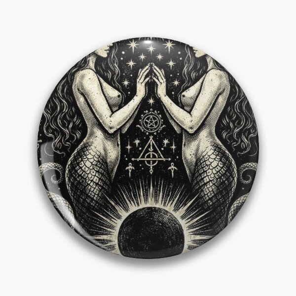 Item preview, Serpent Twin Priestess – Dark Occult Eclipse Shirt designed and sold by wanado.
