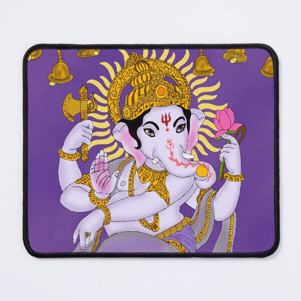 Item preview, Lord Ganesha Sacred Artwork – Indian Mythological Illustration designed and sold by Harshit_Digital_Arts.