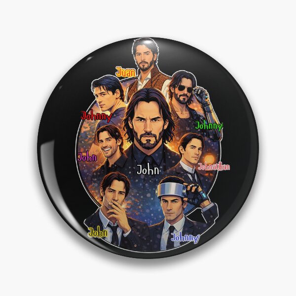 Item preview, The Many Faces of John designed and sold by Popcorn Odyssey.