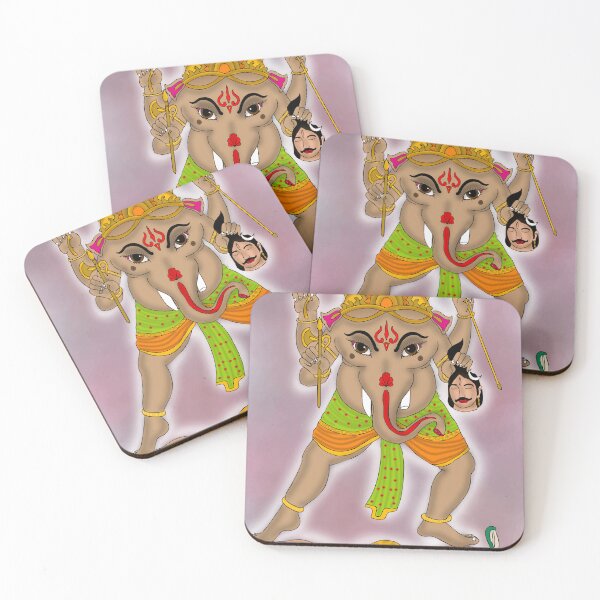 Item preview, Lord Ganesha Illustration – Hindu Festival and Spiritual Art designed and sold by Harshit_Digital_Arts.