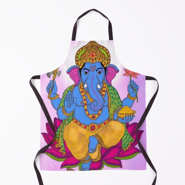 Item preview, Lord Ganesha Divine Drawing – Indian Hindu Cultural Art designed and sold by Harshit_Digital_Arts.