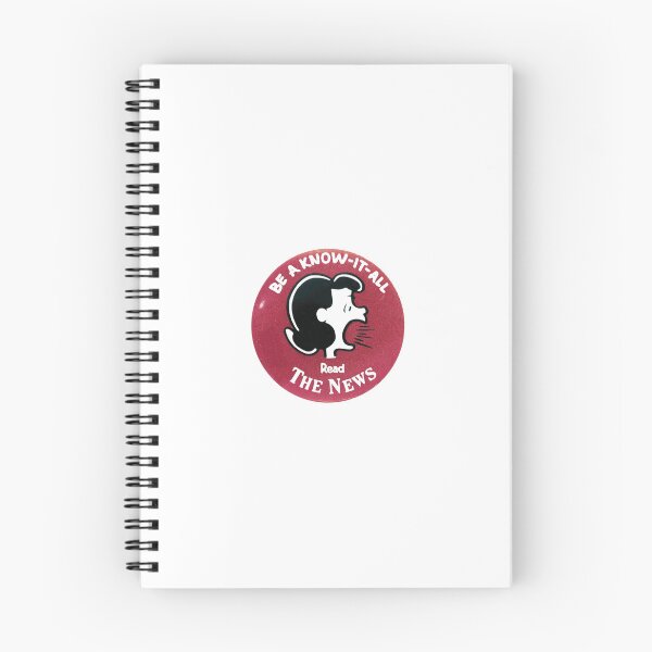 Item preview, Lucy 'Be a Know-It-All, Read the News'  designed and sold by 22.
