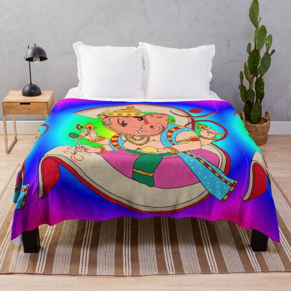 Item preview, Lord Ganesha Mythical Artwork – Spiritual Hindu God Illustration designed and sold by Harshit_Digital_Arts.