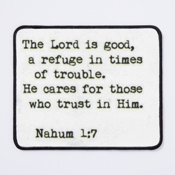 Item preview, Nahum 1:7 designed and sold by di-Vera-Rosati.
