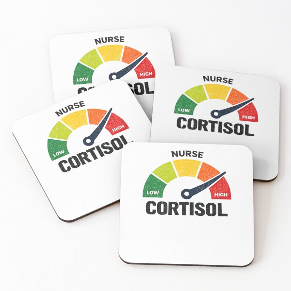 Item preview, Nurse Cortisol High Stress Nursing Life designed and sold by SofenArt.