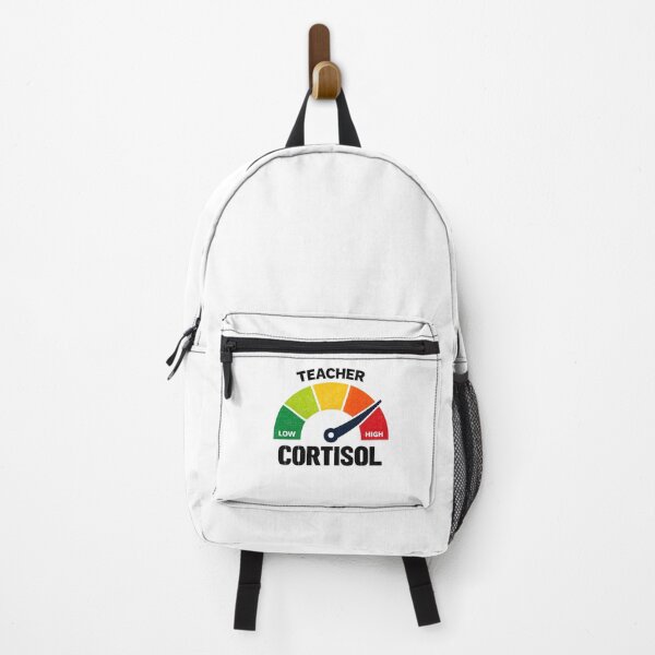 Item preview, Teacher Cortisol Low High Funny Educator Stress Humor Gift designed and sold by SofenArt.