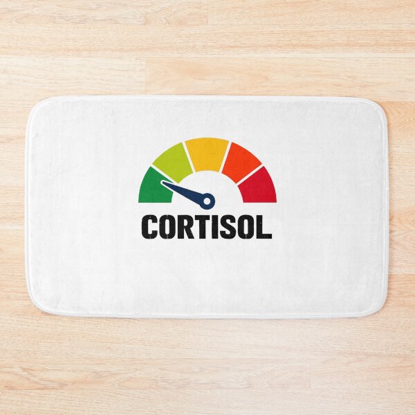 Item preview, Cortisol Level Stress Meter Burnout Humor Overwhelmed Awareness designed and sold by SofenArt.