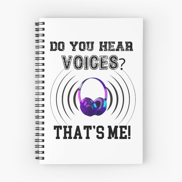 Item preview, Do You Hear Voices...That's Me! designed and sold by SOTVOBoothwear.