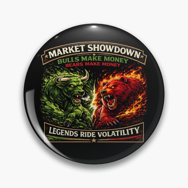 Item preview, Market Showdown Legends Ride Volatility designed and sold by PrintSpot4U.