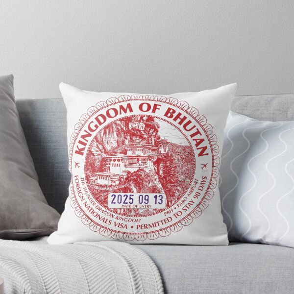 Item preview, Passport Stamp - Paro, Bhutan designed and sold by travelwitheric.