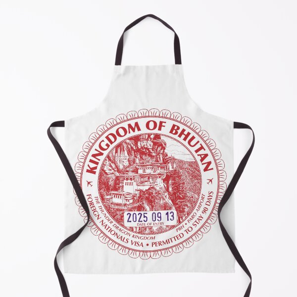 Item preview, Passport Stamp - Paro, Bhutan designed and sold by travelwitheric.