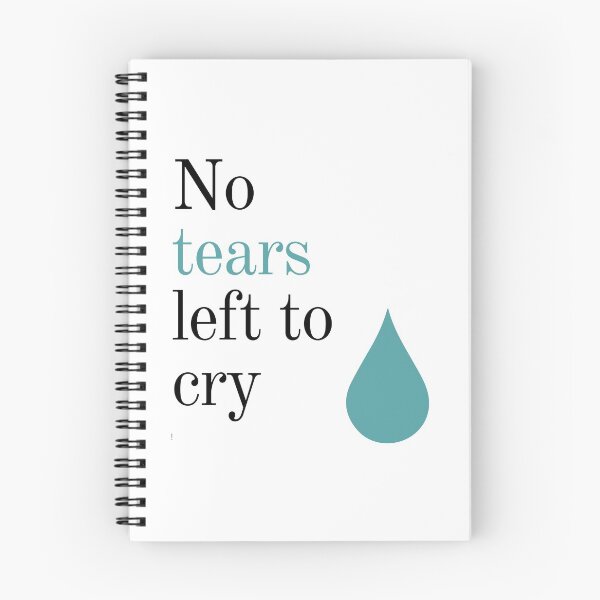 Item preview, No Tears Left To Cry designed and sold by YlovesMUSIC.