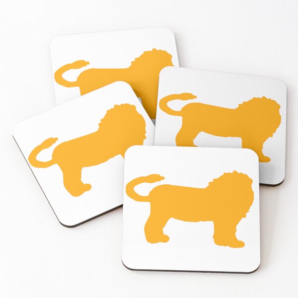 Item preview, Yellow Lion – Sunlit Crest Silhouette designed and sold by Theo86.
