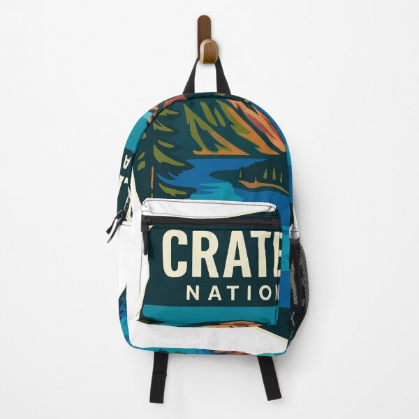 Item preview, Crater Lake National Park Oregon Retro Badge designed and sold by Ismeal Von.