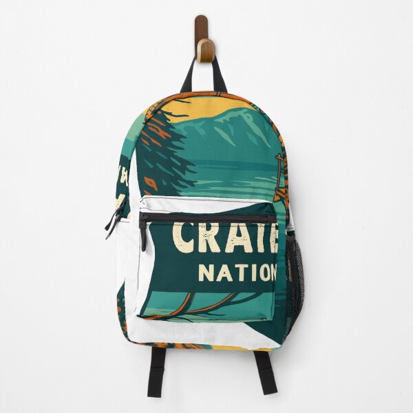 Item preview, Crater Lake National Park Oregon Retro Badge designed and sold by Ismeal Von.