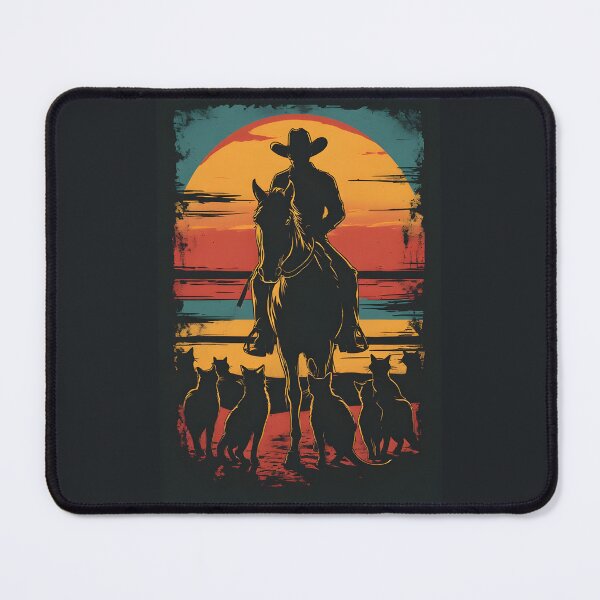 Item preview, Cat herder funny Western designed and sold by owi-art.
