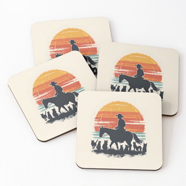 Item preview, Funny Western Cat Herder  designed and sold by owi-art.