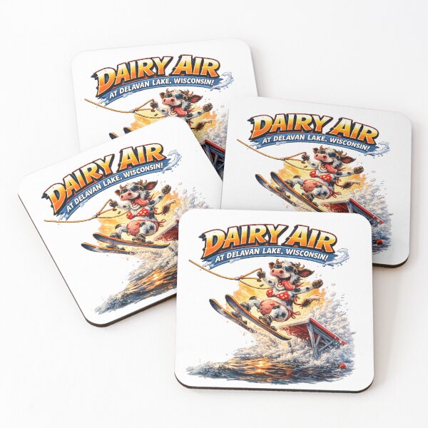 Item preview, Dairy Air at Delavan Lake, Wisconsin designed and sold by CrazyGirlllc.