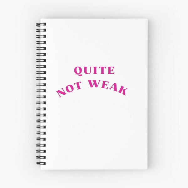 Item preview, QUIET, NOT WEAK designed and sold by Bongsheila.