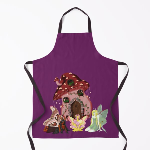 Item preview, Moth Faeries with fairy house (no background) designed and sold by AnubisAltarArt.