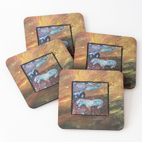 Item preview, The Painted Pony Artwork by Katt Yanda designed and sold by Artist-Katt-Yanda.