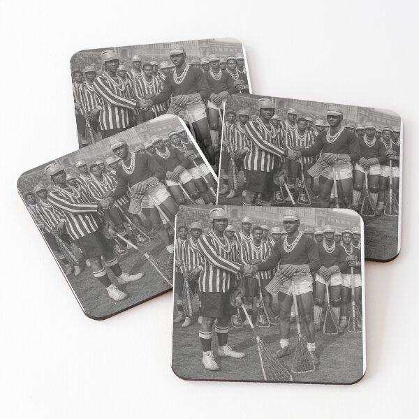 Item preview, WTHR Permits - Vintage African American Men's Collegiate Lacrosse Team Photo – Vintage Streetwear Art designed and sold by WTHRpermits.
