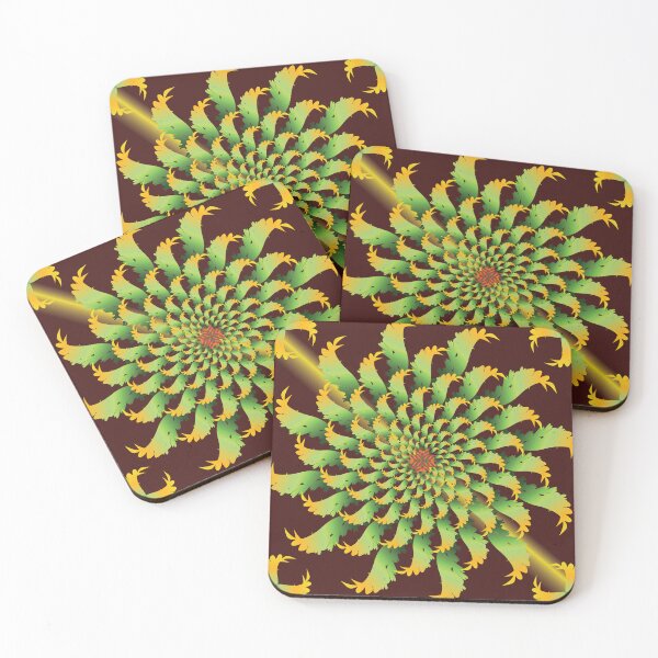Item preview, Harmony in Slate and Terracotta Petal designed and sold by OIL Pattern Design .