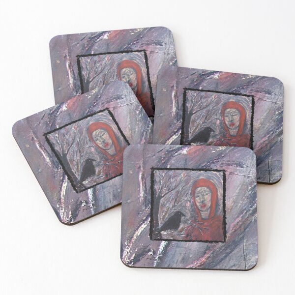Item preview, The Silent Meeting Artwork by Katt Yanda designed and sold by Artist-Katt-Yanda.