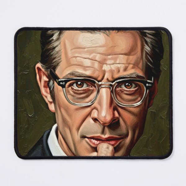 Item preview, Intellectual Cool: Jeff Goldblum Modern Maverick Portrait designed and sold by Art's Diner.