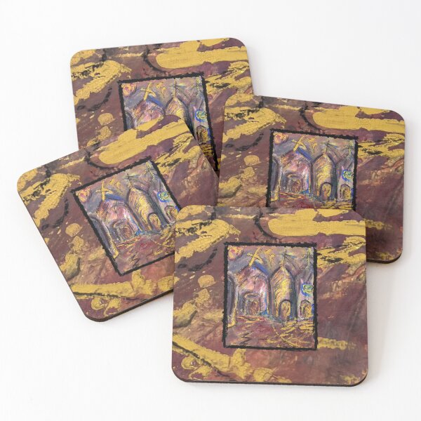 Item preview, Taos Spirit Golden Echoes of the Sanctuary Artwork by Katt Yanda designed and sold by Artist-Katt-Yanda.